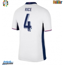 England Declan Rice #4 Hjemmedrakt EM 2024 Kortermet